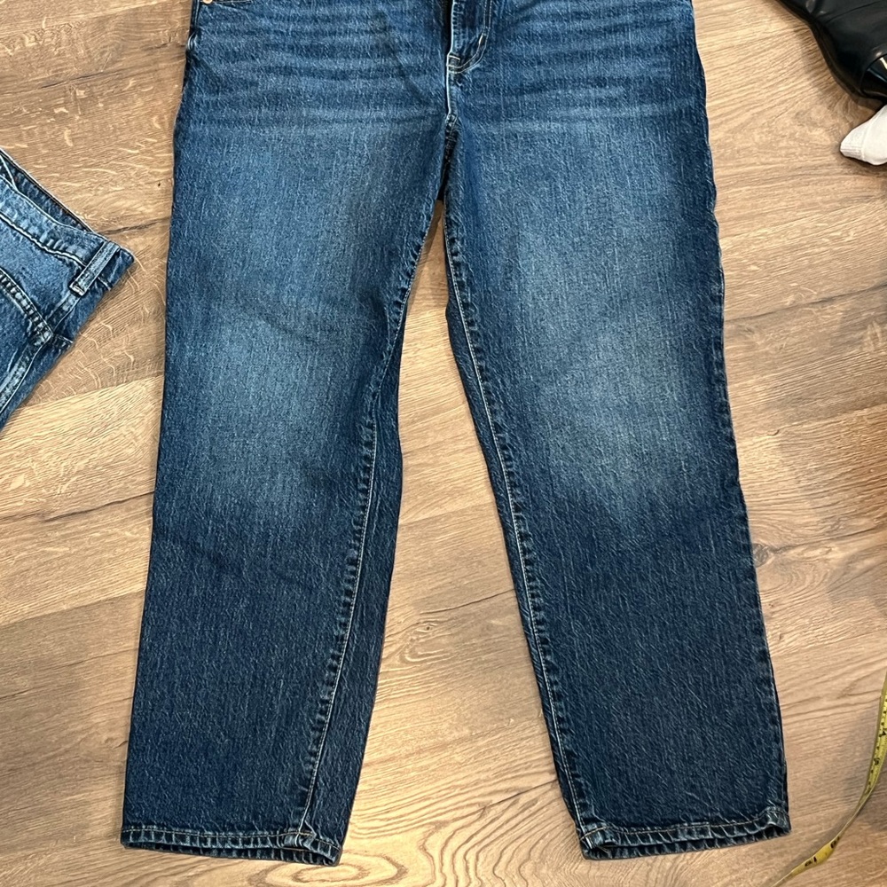 Women's Straight Blue Jeans